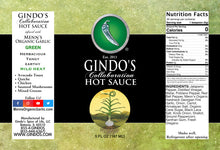 Load image into Gallery viewer, Gindos &amp; Menns Organic Garlic Collaboration Hot Sauces
